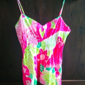 Lilly Pulitzer size 4 spaghetti strap top
